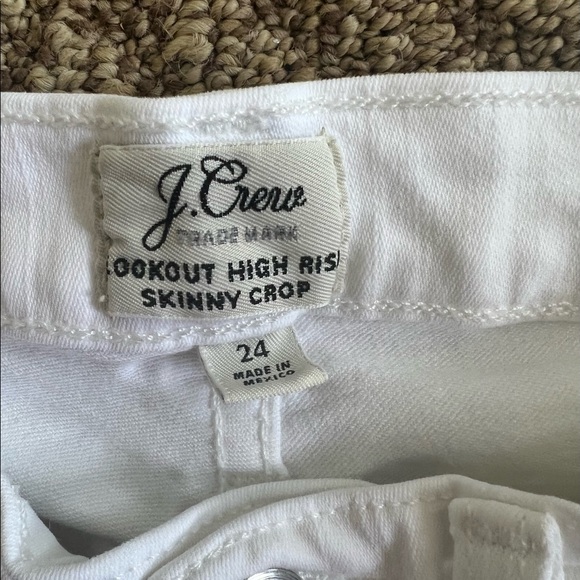 J.Crew Distressed Lookout High Rise Skinny Crop - Picture 5 of 5